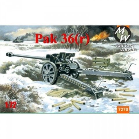 1:72 76-mm antitank gun Pak-36(r)