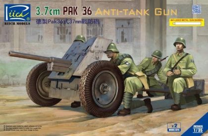 1:35 3,7 cm PaK 36 Anti-Tank Gun