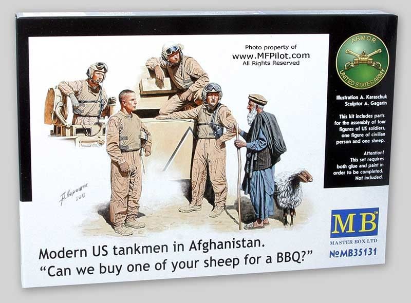 1:35 Modern US tankmen in Afghanistan