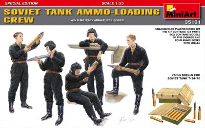 1:35 Soviet Tank Ammo-Loading Crew