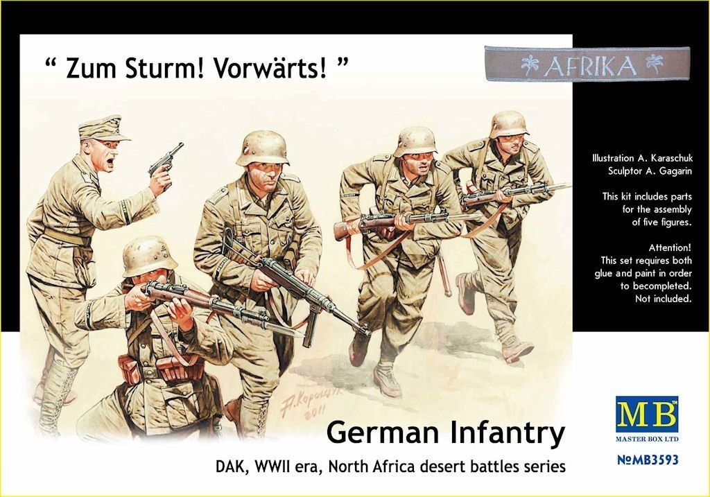 1:35 German Infantry, DAK