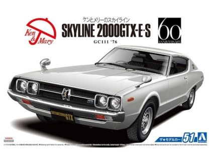 1:24 Nissan Skyline 2000GTX-E/S GC111 '76