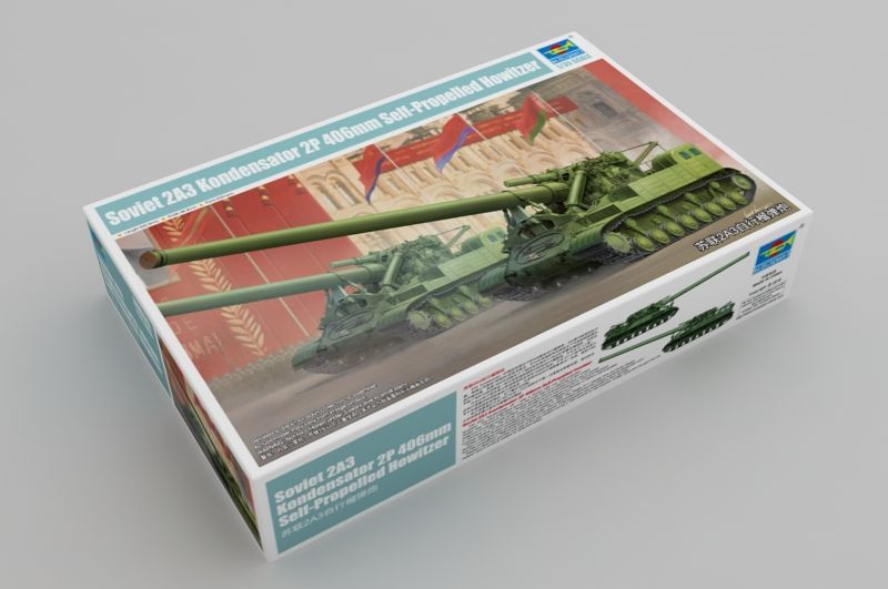 1:35 Soviet 2A3 Kondensator 2P 406mm Self-Propelled Howitzer