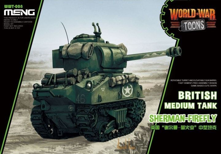 World War Toons Sherman-Firefly