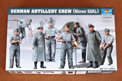 1:35 German Artillery Crew (Morser Karl)