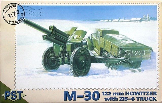 1:72 M-30 122 mm Howitzer with ZIS-6 Truck