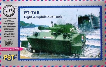1:72 PT-76B Light Amphibious Tank