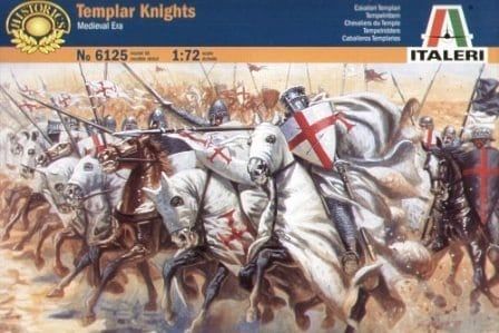 1:72 Templar Knights Medieval Era