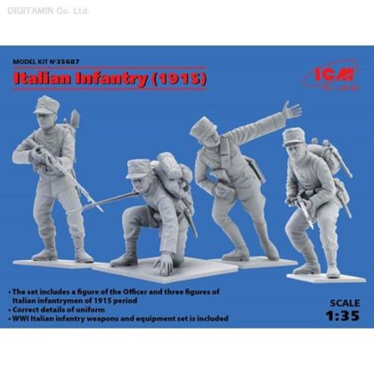 1:35 Italian Infantry (1915)