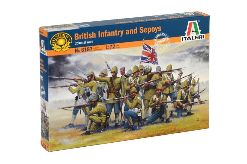 1:72 British Infantry and Sepoys