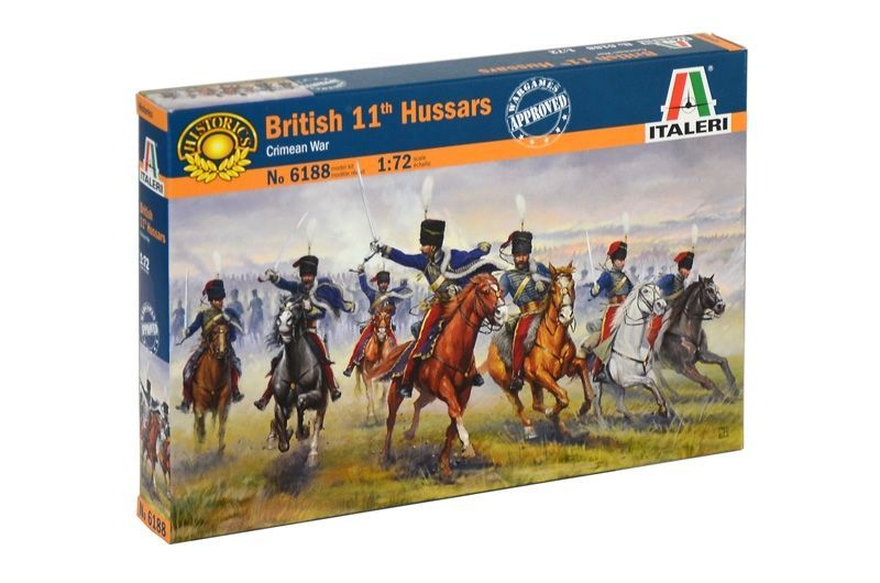1:72 British 11th Hussars Crimean War