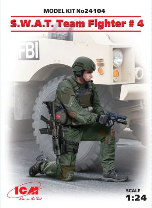 1:24 S.W.A.T. Team Fighter No4
