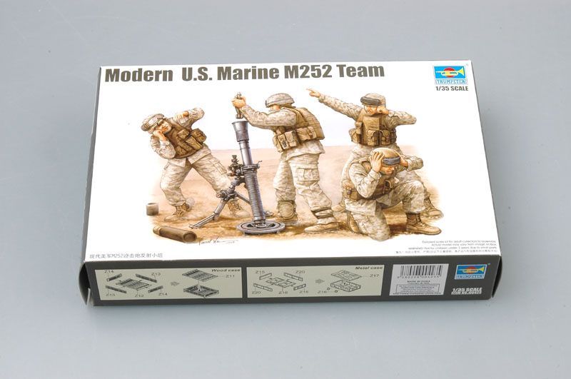 1:35 Modern U.S. Marine M252 Team