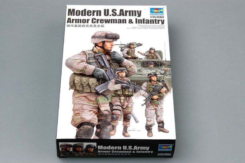 1:35 Modern U.S.Army Armor Crewman a Infantry