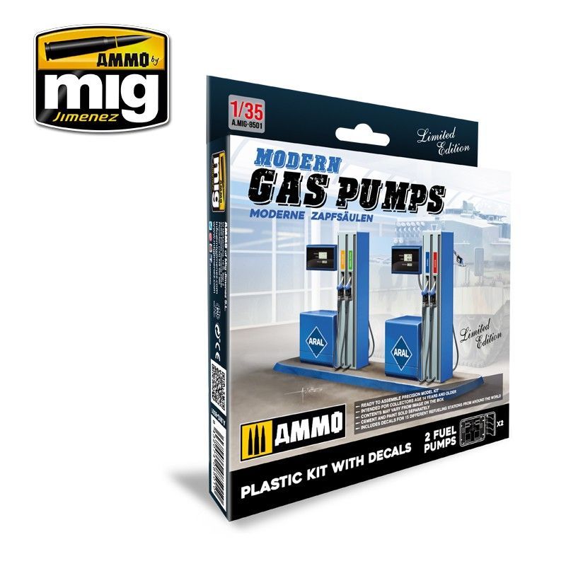 1:35 Modern Gas Pumps Limited Edition