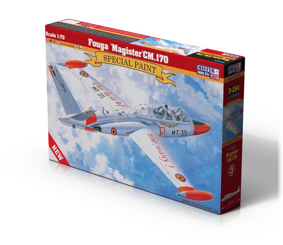 1:72 Fouga Magister CM.170