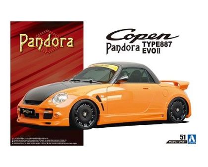1:24 Daihatsu Copen Pandora Type 887 Evo II L880K '02