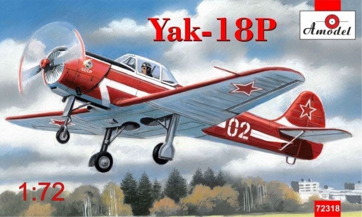 1:72 Yakovlev Yak-18P aerobatic aircraft