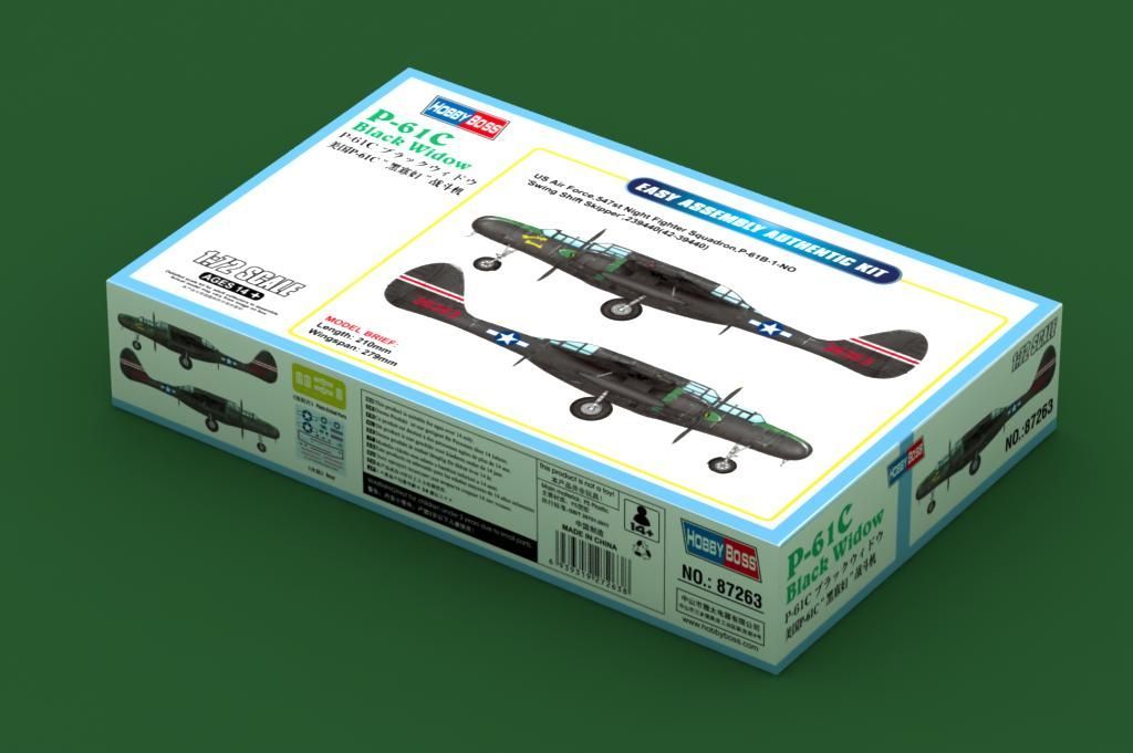 1:72 P-61C Black Widow
