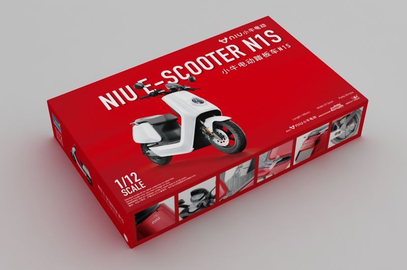 1:12  NIU E-SCOOTER N1S - Pre-Painted (white version)