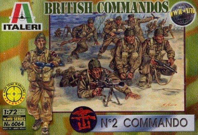 1:72 British Commandos
