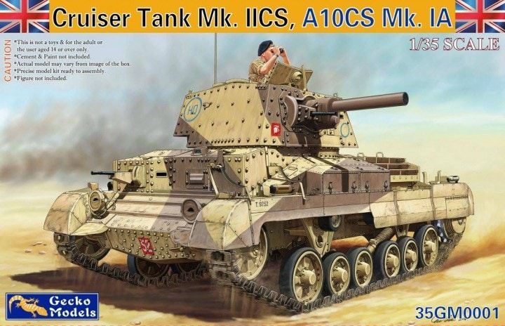1:35 Cruiser Tank Mk. IICS, A10CS Mk.IA