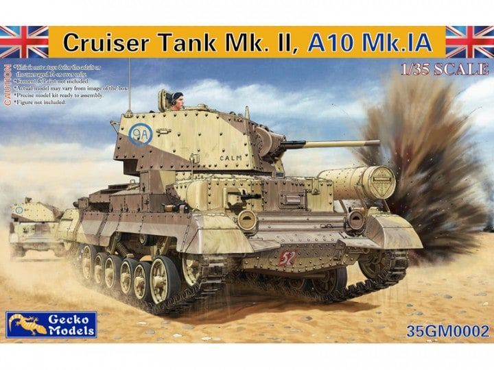 1:35 Cruiser Tank Mk. II, A10 Mk.IA