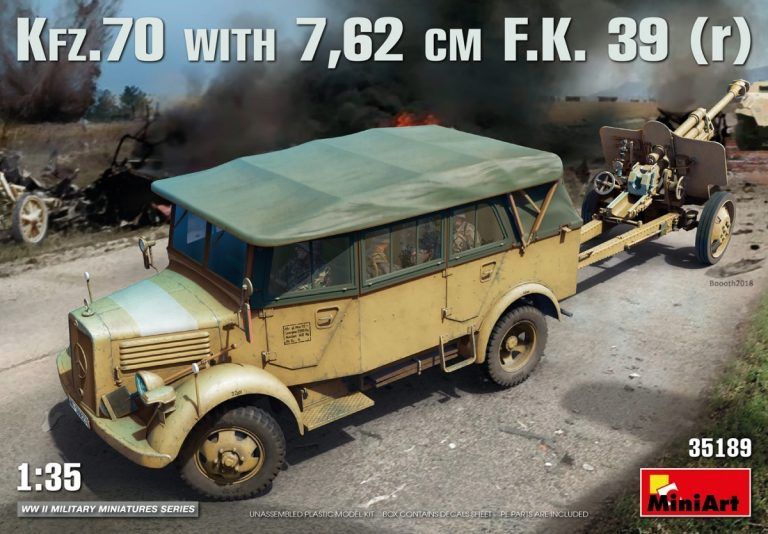 1:35 Kfz.70 & 7,62 cm F.K. 39 ( r )