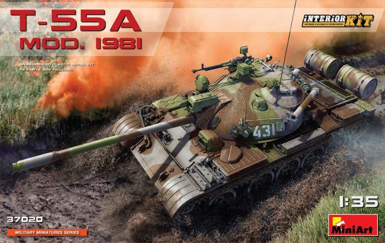 1:35 T-55A MOD.1981 INTERIOR KIT
