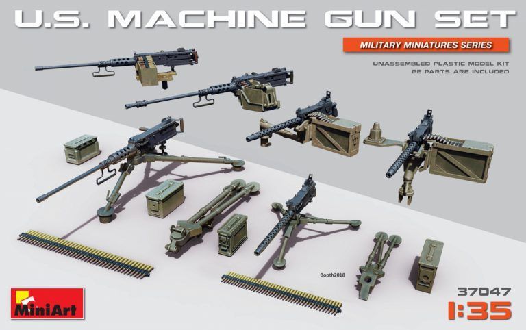 1:35 U.S. MACHINE GUN SET