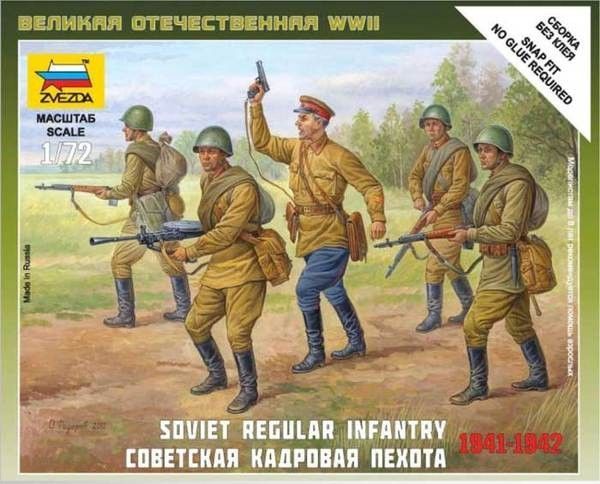 1:72 Soviet Regular Infantry