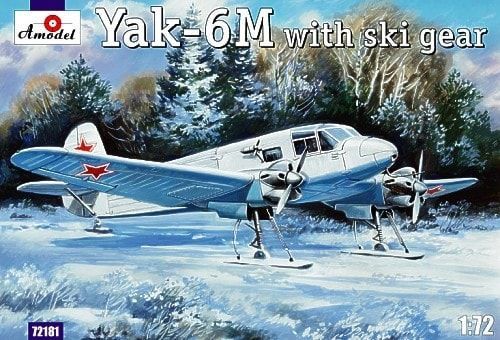 1:72 Yak-6M with ski gear