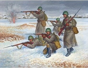 1:72 Soviet Infantry Winter Uniform