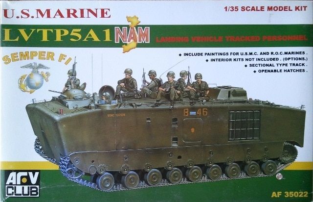 1:35 U.S. Marine LVTP5A1 NAM Landing Vehicle Tracked Personnel