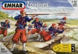 1:72 Zouaves 1854 - 1871