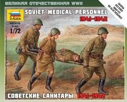 1:72 Soviet Medical Personnel 1941-1942