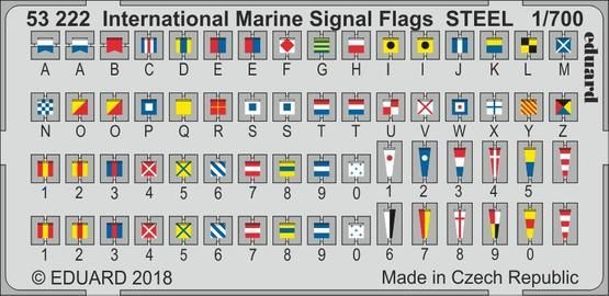 1:700 International Marine Signal Flags STEEL