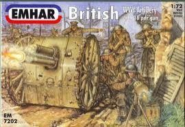 1:72 British WW.I. Artillery with 18.pdr Gun
