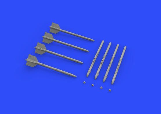 1:72 R-13M missiles for MiG-21