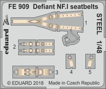 1:48 Defiant NF. I seatbelts STEEL