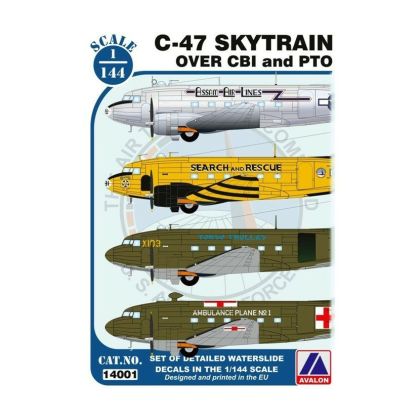 1:144 C-47 Skytrain over PTO