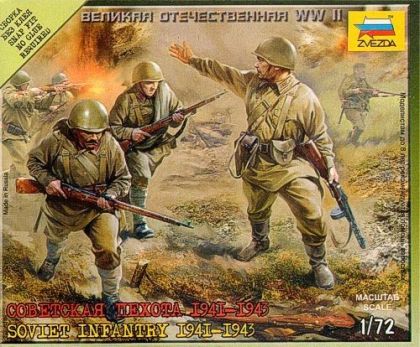1:72 Soviet Infantry 1941-1943