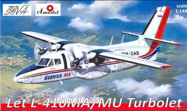 1:144 Let L-410MA/MU Turbolet