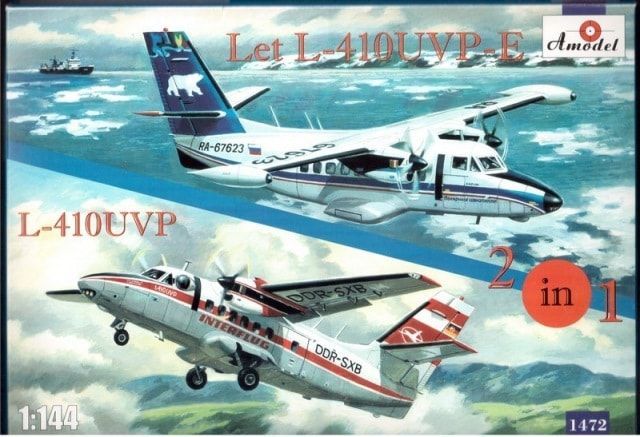 1:144 Let L-410UVP-E & L-410UVP aircraft (2Kits)