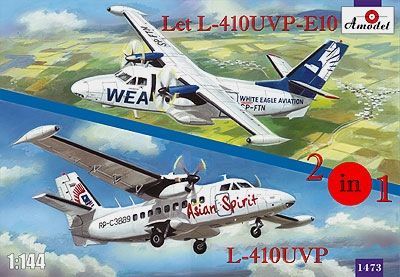 1:144 Let L-410UVP-E10 & L-410UVP aircraft (2Kits)