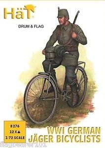 1:72 WWI German Jager Bicyclist