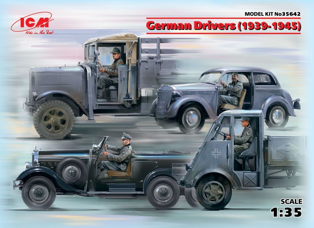 1:35 German Drivers (1939-1945) (4 figures)