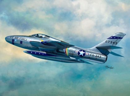 1:72 RF-84F Thunderflash (IT,BE,USAF,NL decals)