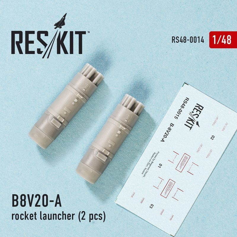 1:48 B8V20-? Rocket Launcher (2 Pcs.)
