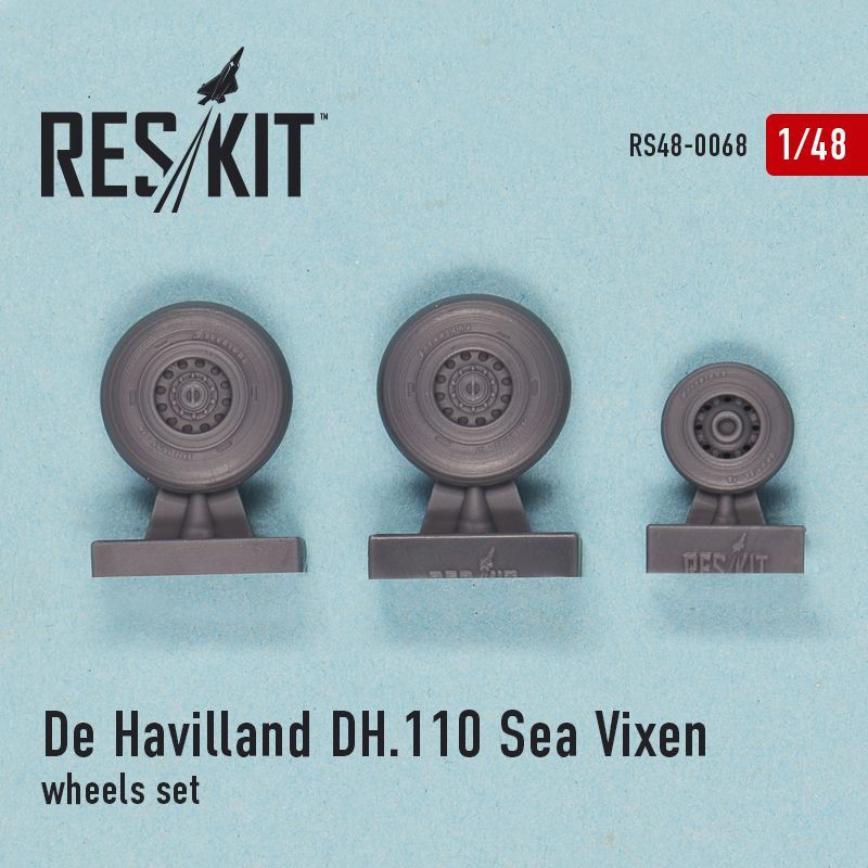 1:48 DeHavilland DH.110 Sea Vixen wheels set